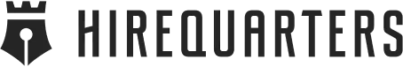 HIREQUARTERS Logo Black