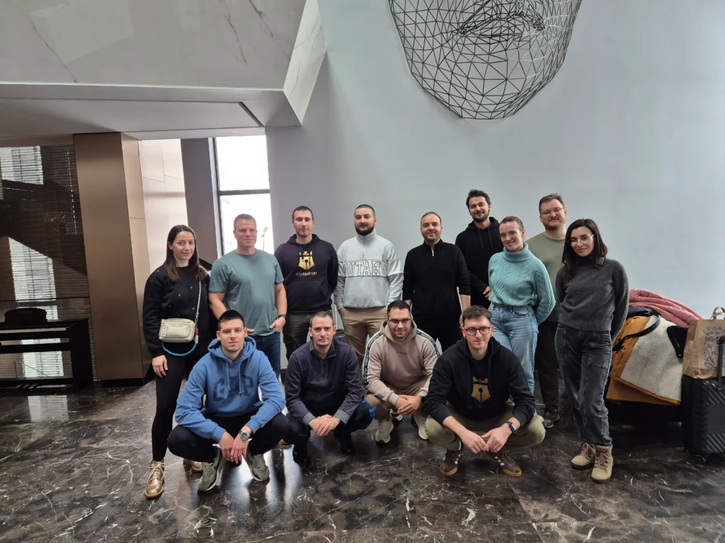 The HIREQUARTERS team, group photo
